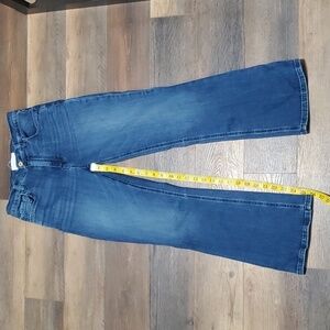 Current/elliot blue straight leg denim jeans euc